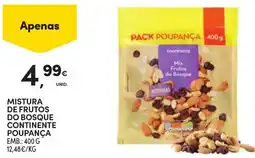 Continente Mistura de frutos do bosque continente poupança promoção