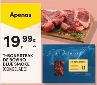 Continente T-bone steak de bovino blue smoke promoção