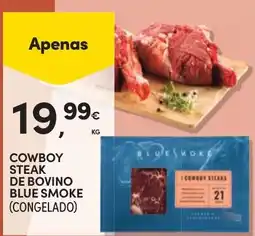 Continente Cowboy steak de bovino blue smoke (congelado) promoção