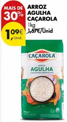 Pingo Doce Arroz agulha caçarola promoção