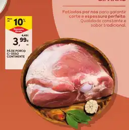 Continente Pá de porco c/osso continente promoção