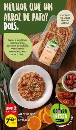 Pingo Doce Arroz de pato promoção