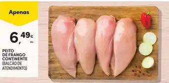 Continente Peito de frango continente promoção