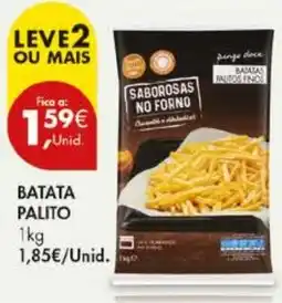 Pingo Doce Batata palito promoção