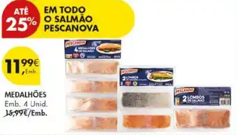 Pingo Doce medalhões pescanova promoção