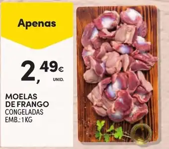 Continente Moelas de frango congeladas promoção