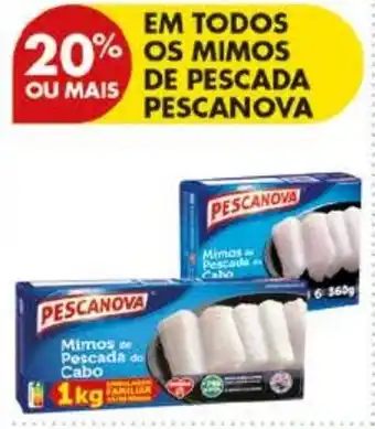 Pingo Doce Mimos de Pescada do Cabo Pescanova promoção