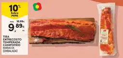 Continente Tira entrecosto temperada campo frio barbacoa (embalada) promoção