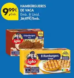 Pingo Doce Hambúrgueres de vaca iglo promoção