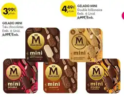 Pingo Doce magnum mini três chocolates promoção