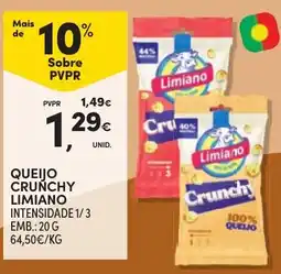 Continente Queijo crunchy limiano promoção