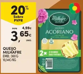 Continente Queijo milhafre promoção