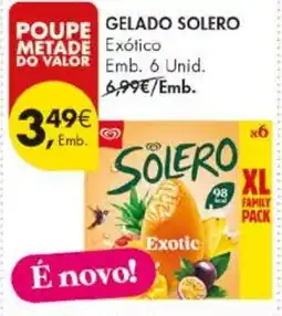 Pingo Doce Gelado solero exótico promoção