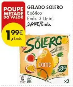 Pingo Doce gelado solero exótico promoção