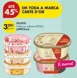 Pingo Doce gelado carte d'or promoção