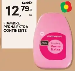 Continente Fiambre perna extra continente promoção