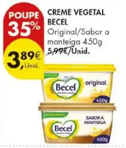 Pingo Doce creme vegetal becel promoção