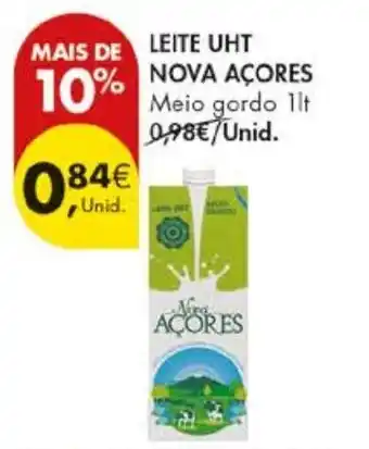 Pingo Doce Leite uht nova açores promoção