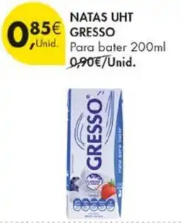 Pingo Doce Natas uht gresso promoção