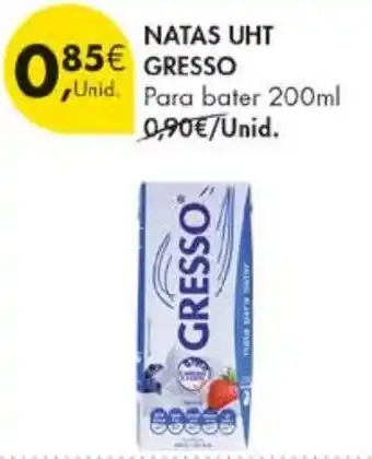 Pingo Doce Natas uht gresso promoção
