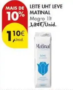 Pingo Doce Leite uht leve matinal promoção