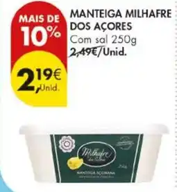 Pingo Doce Manteiga milhafre dos açores promoção