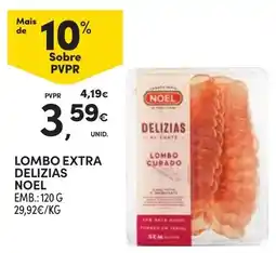 Continente Lombo extra delizias noel promoção