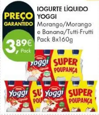 Pingo Doce Iogurte líquido yoggi promoção