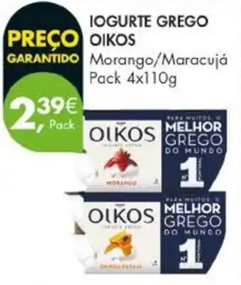 Pingo Doce Iogurte grego oikos promoção