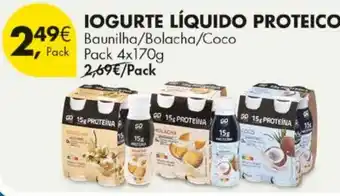 Pingo Doce Iogurte líquido proteico promoção