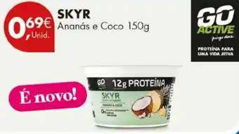Pingo Doce skyr ananás e coco promoção