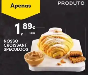 Continente nosso croissant speculoos promoção