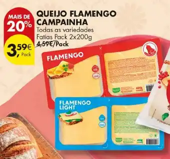 Pingo Doce Queijo flamengo campainha promoção