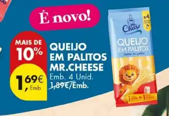 Pingo Doce Queijo em palitos mr.cheese promoção