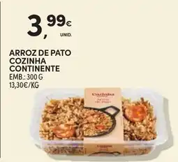 Continente Arroz de pato cozinha continente promoção