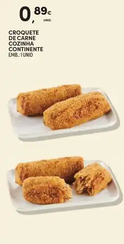 Continente Croquete de carne cozinha continente promoção