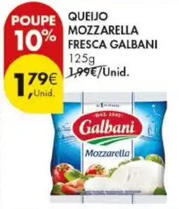 Pingo Doce Queijo mozzarella fresca galbani promoção