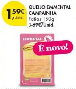 Pingo Doce Queijo emmental campainha promoção
