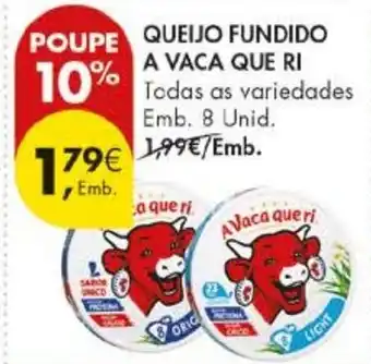 Pingo Doce Queijo fundido a vaca que ri promoção