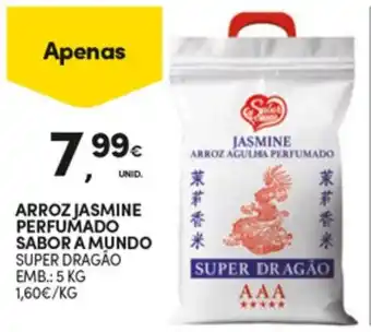 Continente arroz jasmine perfumado sabor a mundo super dragão promoção