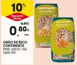 Continente Grão de bico continente promoção