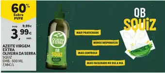 Continente Azeite virgem extra oliveira da serra squiz promoção