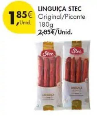 Pingo Doce Linguica stec original/picante promoção