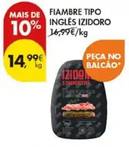 Pingo Doce Fiambre tipo inglês izidoro promoção