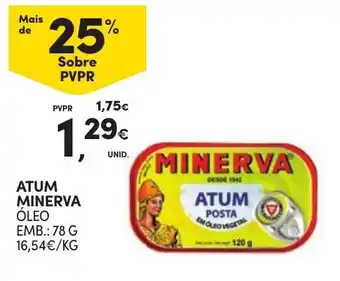 Continente Atum minerva óleo promoção