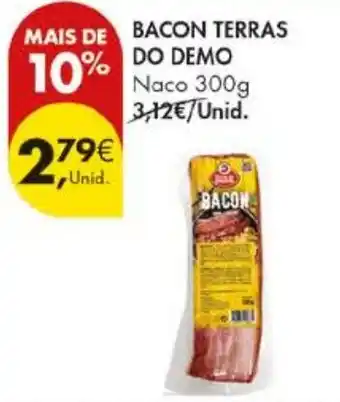 Pingo Doce Bacon terras do demo promoção