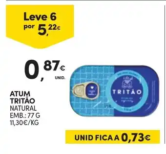 Continente atum tritão natural promoção