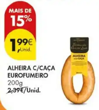 Pingo Doce alheira c/çaça eurofumeiro promoção