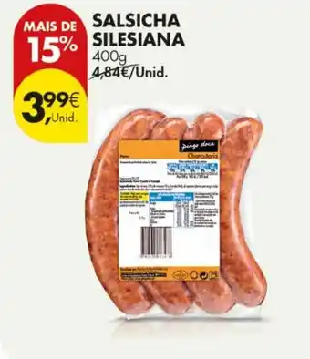 Pingo Doce Salsicha silesiana pingo doce promoção