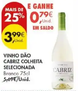 Pingo Doce Vinho dão cabriz colheita selecionada promoção